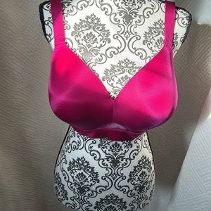 Cacique magenta 38DDD new without tags wire bra